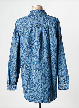 Robe courte bleu RAGGED PRIEST femme