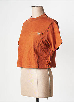T-shirt orange DICKIES femme