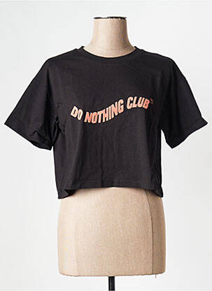 T-shirt noir ON VACATION pour femme