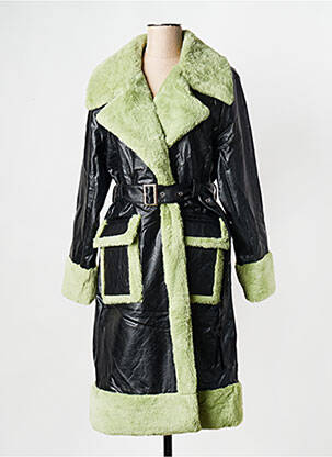 Manteau long noir THE RAGGED PRIEST femme
