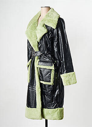 Manteau long noir THE RAGGED PRIEST femme