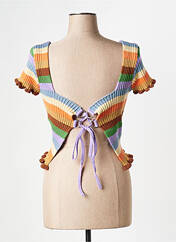 Top orange RAGGED PRIEST pour femme seconde vue