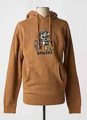 Sweat-shirt marron GOUACHE pour homme seconde vue