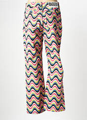 Jeans coupe droite rose RAGGED PRIEST pour femme seconde vue