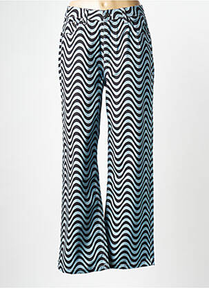 Jeans coupe droite bleu THE RAGGED PRIEST femme