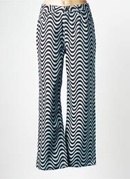 Jeans coupe droite bleu RAGGED PRIEST femme
