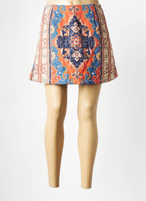 Jupe courte orange MELODY EHSANI pour femme