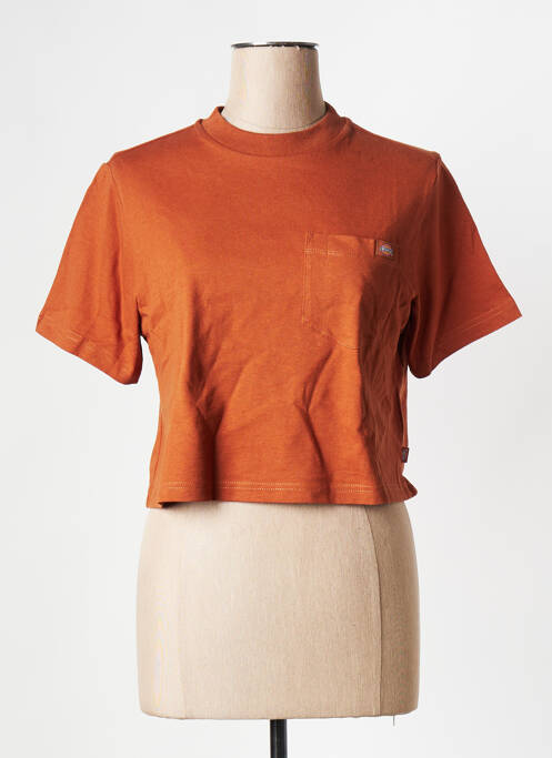 T-shirt orange DICKIES pour femme