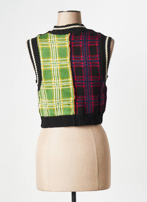 Top noir RAGGED PRIEST pour femme