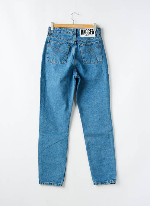 Jeans coupe slim bleu RAGGED PRIEST pour femme