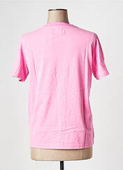 T-shirt rose SUPERDRY pour femme seconde vue