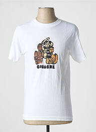T-shirt blanc GOUACHE homme