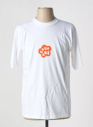 T-shirt blanc GOUACHE pour homme