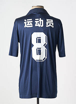 T-shirt bleu WARRIOR SHANGAI homme