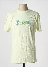 T-shirt vert RIPNDIP homme