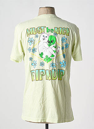 T-shirt vert RIPNDIP homme