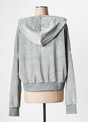 Sweat-shirt gris SUPERDRY pour femme seconde vue