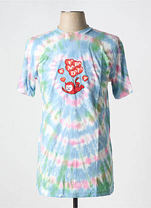T-shirt bleu RIPNDIP homme
