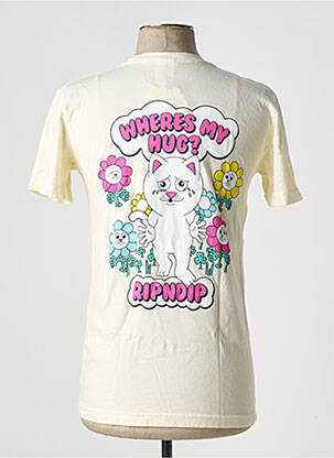 T-shirt beige RIPNDIP homme