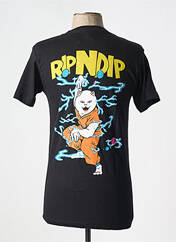 T-shirt noir RIPNDIP pour homme seconde vue