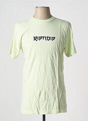 T-shirt jaune RIPNDIP pour homme seconde vue