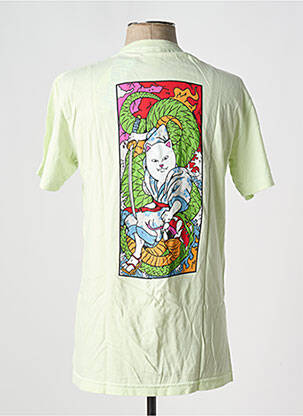 T-shirt jaune RIPNDIP homme