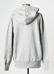 Sweat-shirt gris SUPERDRY pour femme seconde vue