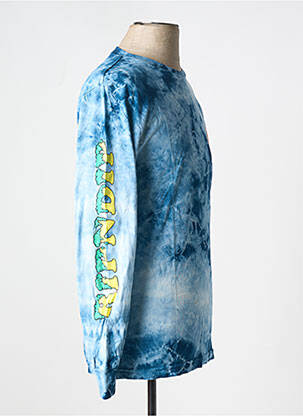T-shirt bleu RIPNDIP homme