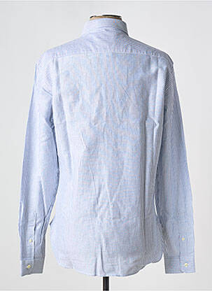 Chemise manches longues bleu MAISON LABICHE homme
