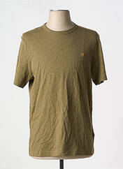 T-shirt kaki FARAH pour homme seconde vue