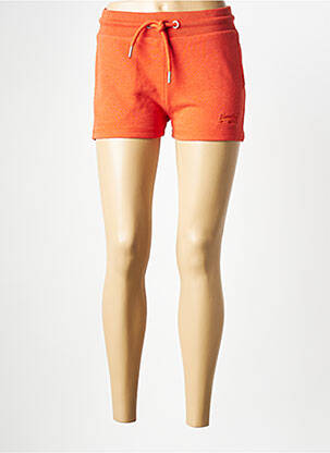 Short orange SUPERDRY femme