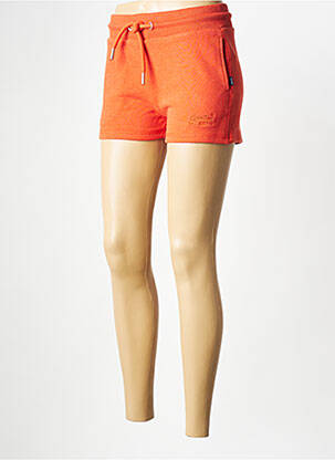 Short orange SUPERDRY femme
