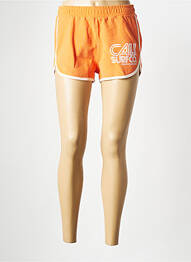 Short orange SUPERDRY femme