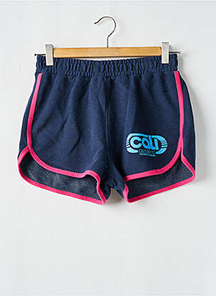 Short bleu SUPERDRY femme