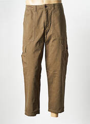 Pantalon cargo marron FARAH pour homme seconde vue