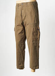 Pantalon cargo marron FARAH pour homme seconde vue