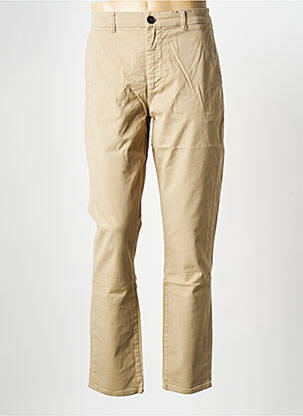 Pantalon droit beige MINIMUM homme