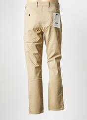 Pantalon droit beige MINIMUM pour homme seconde vue