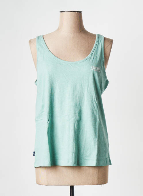 Débardeur vert SUPERDRY pour femme
