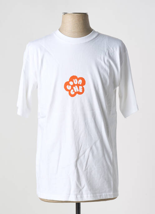 T-shirt blanc GOUACHE pour homme