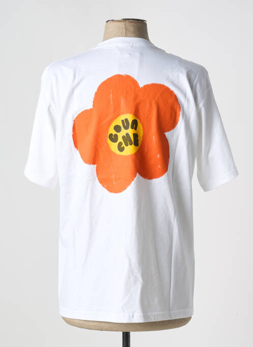 T-shirt blanc GOUACHE pour homme