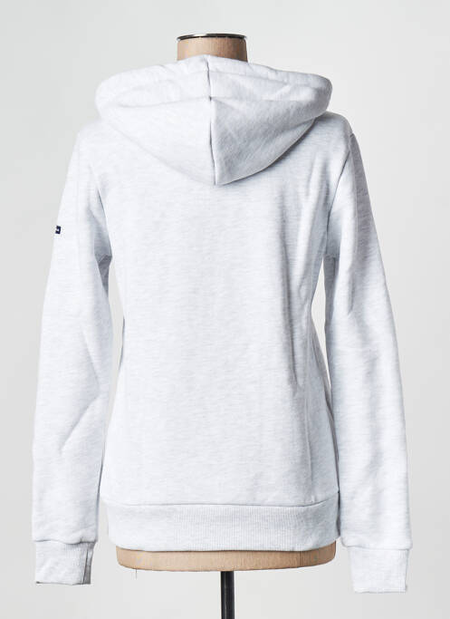 Sweat-shirt gris SUPERDRY pour femme