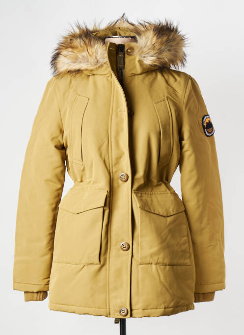 Parka marron SUPERDRY pour femme