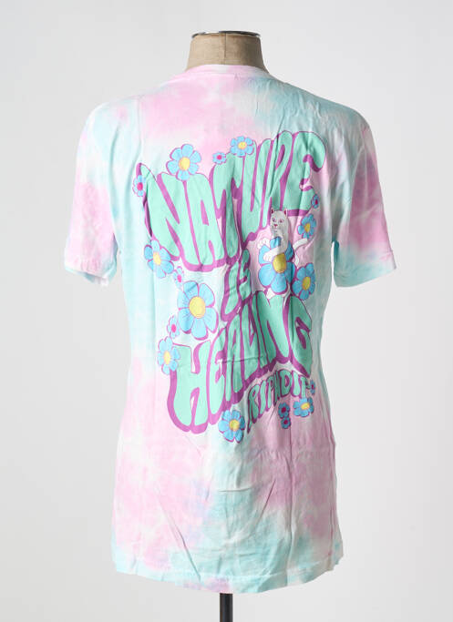T-shirt rose RIPNDIP pour homme