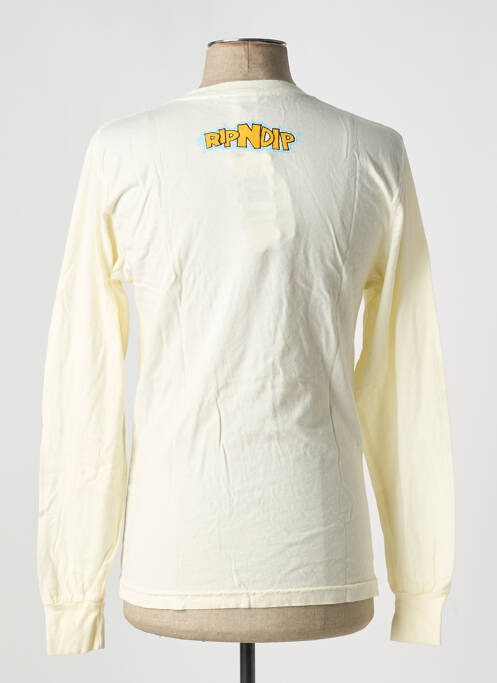 T-shirt blanc RIPNDIP pour homme