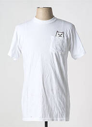 T-shirt blanc RIPNDIP homme