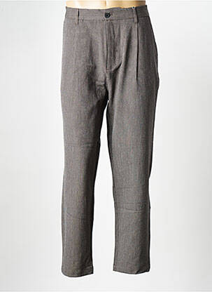 Pantalon droit marron MINIMUM homme
