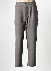 Pantalon droit marron MINIMUM pour homme seconde vue