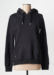 Sweat-shirt noir SUPERDRY pour femme seconde vue