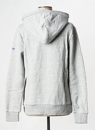 Sweat-shirt gris SUPERDRY femme
